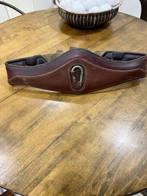 Devoucoux Allure Marrón Acolchado Anatómico Inglés Jumper Circunferencia - 52” Foto 1 de 4