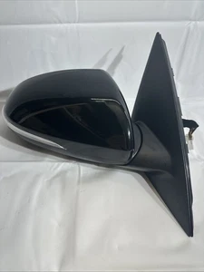 2016-2020 KIA OPTIMA RIGHT DOOR MIRROR W BLIND SPOT OEM P/N 87620D5050EB BLACK - Picture 1 of 14