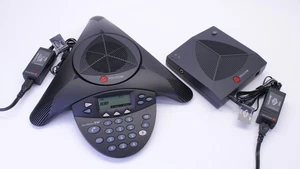 Polycom SoundStation 2W Telefon 2201-67800-022 mit Basisstation 2201-67810-001 - Bild 1 von 6