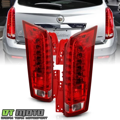2010-2016 Cadillac SRX Factory Style Red Tail Lights Brake Lamps Set Left +Right - Imagem 1 de 4