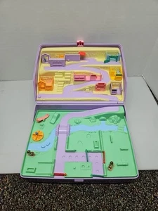 Polly Pocket 1989 Joyero Estuche Juego Incompleto Vintage Bluebird Juguetes - Imagen 1 de 9