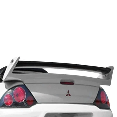 For Mitsubishi Eclipse 00-05 Shine Style Fiberglass Rear Wing Spoiler Unpainted Foto 1 de 4