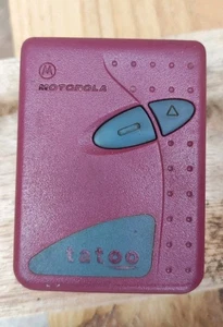 Ancien Bipper Tatoo Motorola Rouge Vintage, Collection - Foto 1 di 5