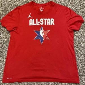 Nike Donovan Mitchell Men’s XXL Red All Star Jersey Shirt Dri-Fit #45 Jordan - Picture 1 of 8
