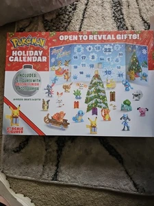 Pokemon Deluxe Vacaciones Calendario de Adviento 16 Figuras de Batalla 8 Accesorios 2021 Nuevo - Imagen 1 de 6