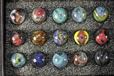 Caja de canicas Dave's Appalachian Swirls "Wildflowers" Foto 1 de 4