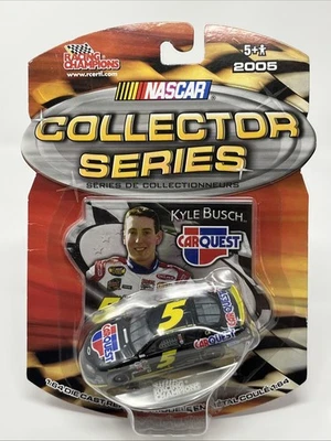 RARO 2005 Racing Champions Kyle Busch #5 Carquest Chevy NASCAR 1:64 Diecast Foto 1 de 4