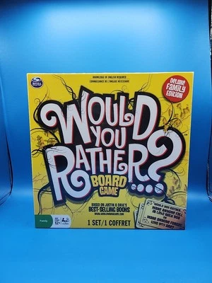 Spin Master Boardgame  Would You Rather Board Game (Deluxe Family Ed)  - Image 1 of 2