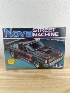 MPC RARR Chevy Nova Street Machine Vintage Model Kit 1/25 NEU SEALED - Bild 1 von 9