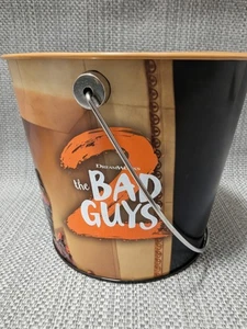 The Bad Guys 2 Popcorn Bucket 64 Oz 1.8 L Tin PCO Snackfood Solutions Dreamworks - Picture 1 of 5