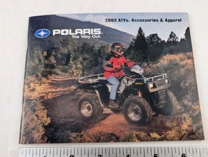 1993 POLARIS ATV ACCESSORIES APPAREL DEALER SALES CATALOG - Foto 1 di 6