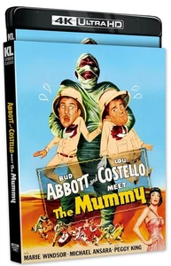 ABBOTT AND COSTELLO (1955) MEET THE MUMMY - NEW US RgFree 4K UHD BLU-RAY - Picture 1 of 1