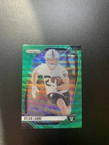 2024 Panini Prizm - Rookies Dylan Laube #330 Green Wave Prizm (RC) - Foto 1 di 2