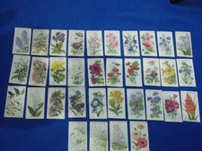 Will's Cigarettes Card Collection.About 1910. Old English Garden Flowers x 34