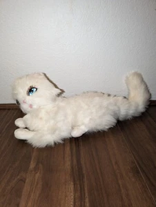 Mattel VTG Barbie Princess and the Pauper White Cat Plush Persian Serafina 2004 - Picture 1 of 8