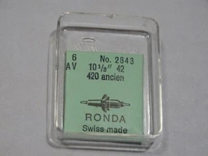Pezzo Orologio 1 Asse Bilanciere per Orologio Av 10 1/2 " 42 420 Antico - Foto 1 di 1