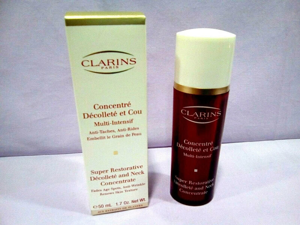CLARINS CONCENTRE DECOLLETE ET COU MULTI INTENSIF ANTI TACHES, ANTI RIDES 50 ML. - Immagine 1 di 1
