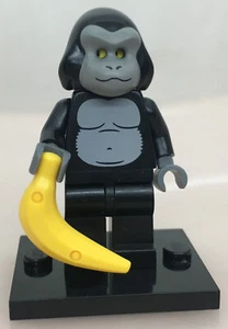 LEGO ®-Minifigur Collectible Serie 3 Gorilla Affenkostüm Banane col03-12 col048 - Picture 1 of 8