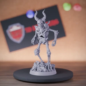 Undead Corpse Boss Miniature Marrowbone Dungeons and Dragons Mini DnD 5e TTRPG - Picture 1 of 8