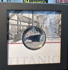 REAL TITANIC COAL 2022 Proof 1 oz $5 Silver Ultra High Relief Colorized Coin OGP