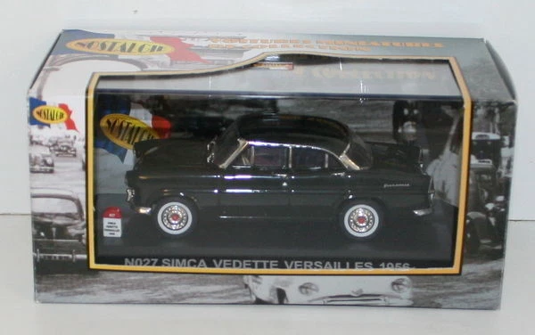 NOSTALGIE 1/43 SCALE - N027 - SIMCA VEDETTE VERSAILLES 1956 - BLACK - Photo 1/1