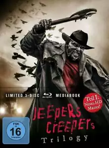 Mediabook JEEPERS CREEPERS TRILOGY Teil 1 2 3 LIMITED EDITION 3 BLU-RAY Box NEU - Bild 1 von 1
