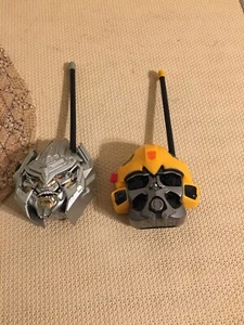 Hasbro Transformer Walkie Talkies Set of 2 Works - Picture 1 of 5