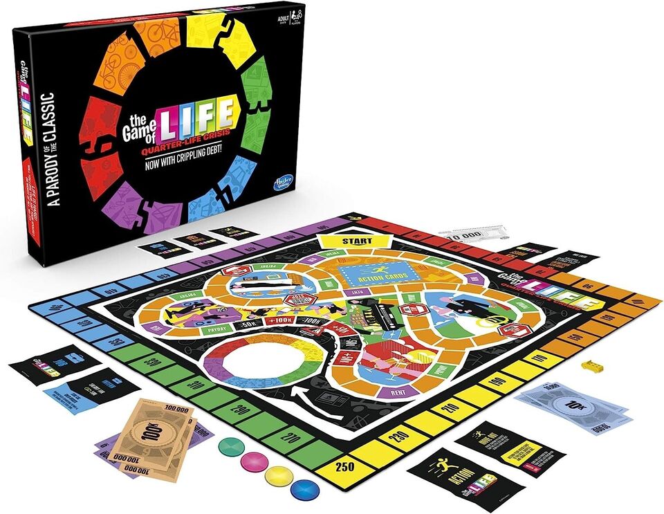 The Game of Life: Quarter Life Crisis Board Game Parody Adult