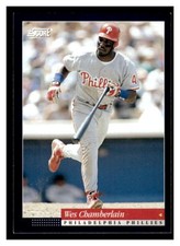 1994 Score  #438 Wes Chamberlain - Philadelphia Phillies