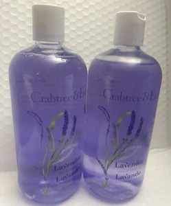 CRABTREE&EVELYN LAVENDER BATH&SHOWER GEL (2PIECES) 16.9FLOZ - Picture 1 of 2