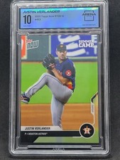 2020 Topps Now Justin Verlander Astros Opening Day Summer Camp Arena Club 10