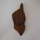 N9364 horloge pendule aiguilles électrique quartz Corse bois fait main France