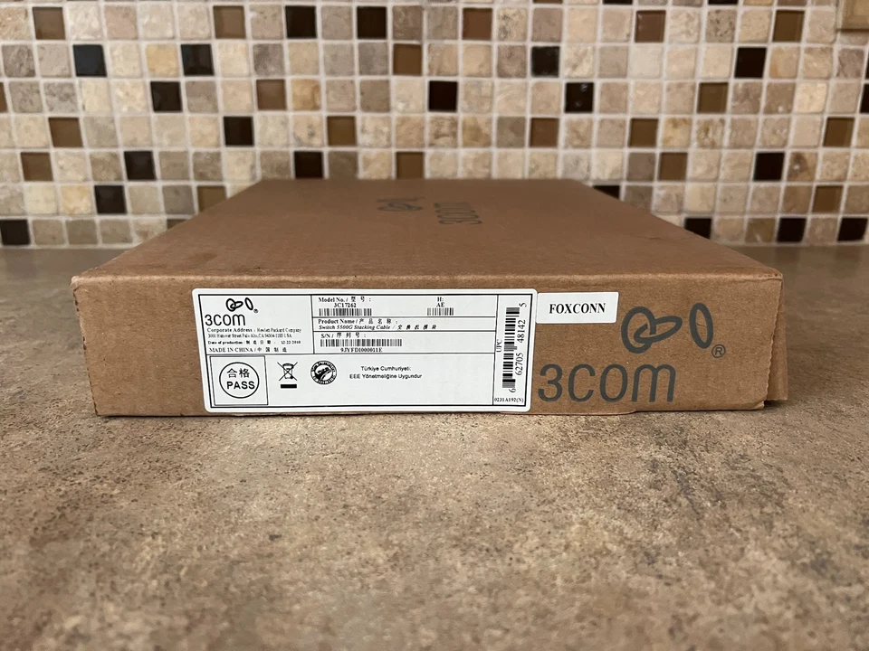 3COM SWITCH 5500G RESILIANT STACKING CABLE 0.5 M 3C17262 ULEB-16 - Image 1 of 4