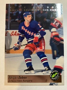 1992-93 Classic Pro Hockey Prospects Bonus Card - SERGEI ZUBOV #BC6 /40000 - Foto 1 di 1