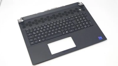 Reposamanos Dell Alienware m18 R1/R2 y teclado retroiluminado RGB alemán 7N46R VMWC4 Foto 1 de 4