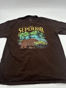 Rebellions One Like Superior T-shirt Men Large Brown Graphic Print Logo …#22045 - Picture 1 of 7