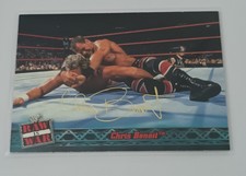 Fleer WWF Raw Is War 2001 Chris Benoit Card.