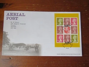 GB (5-1965) 2011 LUFTPOSTSCHEIBE FDC MIT BÜRO SP/HAND/STEMPEL - Bild 1 von 1
