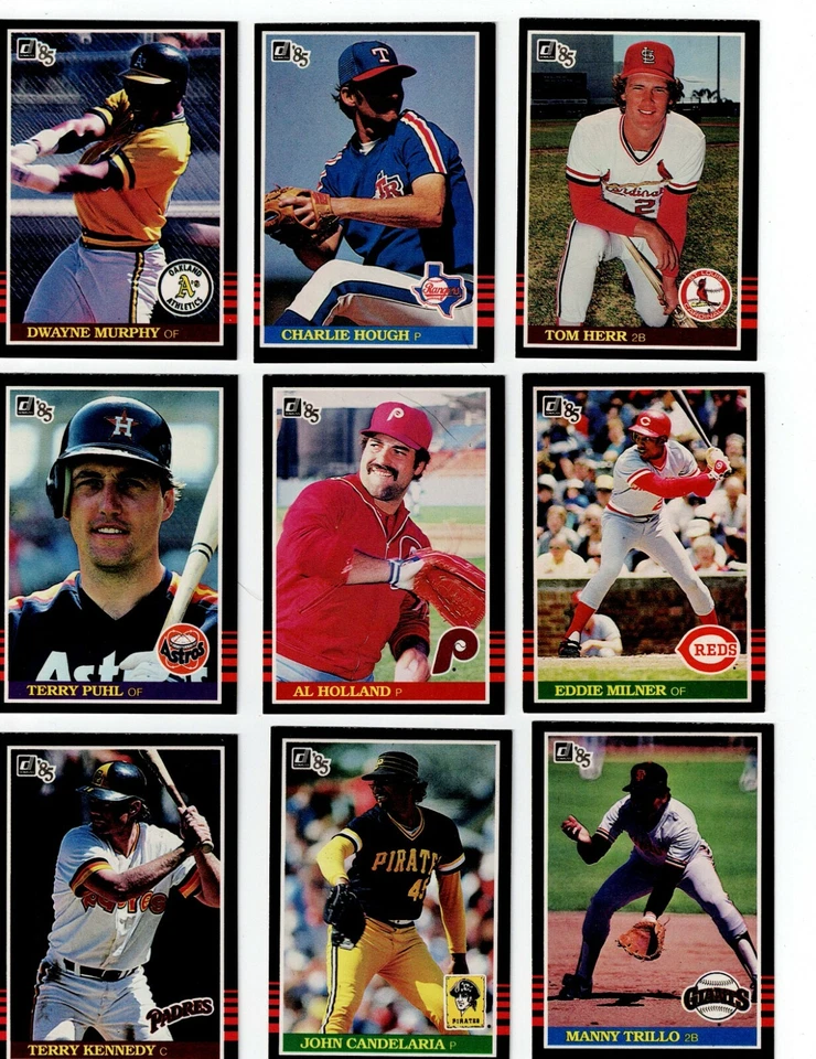 1985 DONRUSS BASEBALL COMPLETE YOUR SET U PICK 251-500 - Image 1 of 1