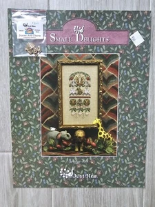 Just Nan Small Delights Joyous Ark cross stitch pattern w/embellishments - Picture 1 of 2
