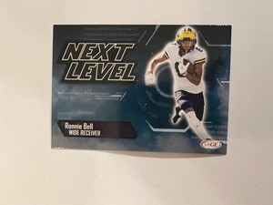 Ronnie Bell NEXT LEVEL Sage 2023 Low Series Football Card
