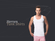 2 Stück Herren Unterhemd Tank Top Achselhemd für Männer aus Baumwolle 2110