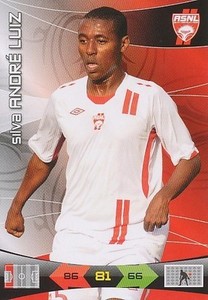 SILVA ANDRE LUIS BRAZIL AS.NANCY CARD CARDS ADRENALYN LEAGUE 1 2011 PANINI T