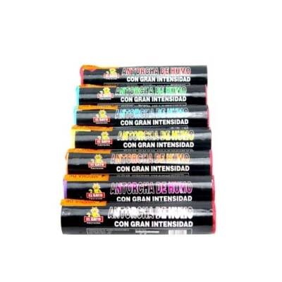 UNIQUE ⭐Bengala Humo Antorcha Colores Variado 60Segundos Bodas Cumpleaños Aniversario ⭐