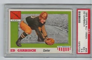 1955 Topps All American - #44 - Ed Garbisch - Army - PSA 5.5 - 7744 - Imagen 1 de 2