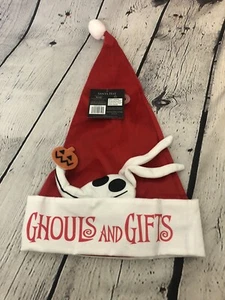 DISNEY NIGHTMARE BEFORE CHRISTMAS 25 YEARS SANTA HAT *ZERO* GHOULS AND GIFTS NWT - Picture 1 of 2