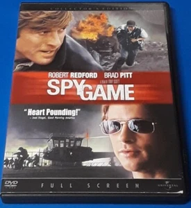 SPY GAME DVD - 2002 Action Thriller Brad Pitt Robert Redford CIA Suspense Race - Picture 1 of 1
