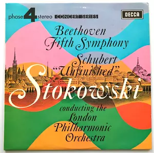 Decca PFS 4197 Stokowski - Beethoven Symphony 5 Schubert Unfinished LPO NM - Picture 1 of 5