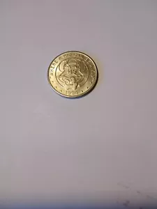 RARE 1994 Chuck E Cheese Nickel TOKEN "WHERE A KID CAN BE A KID" - Picture 1 of 2