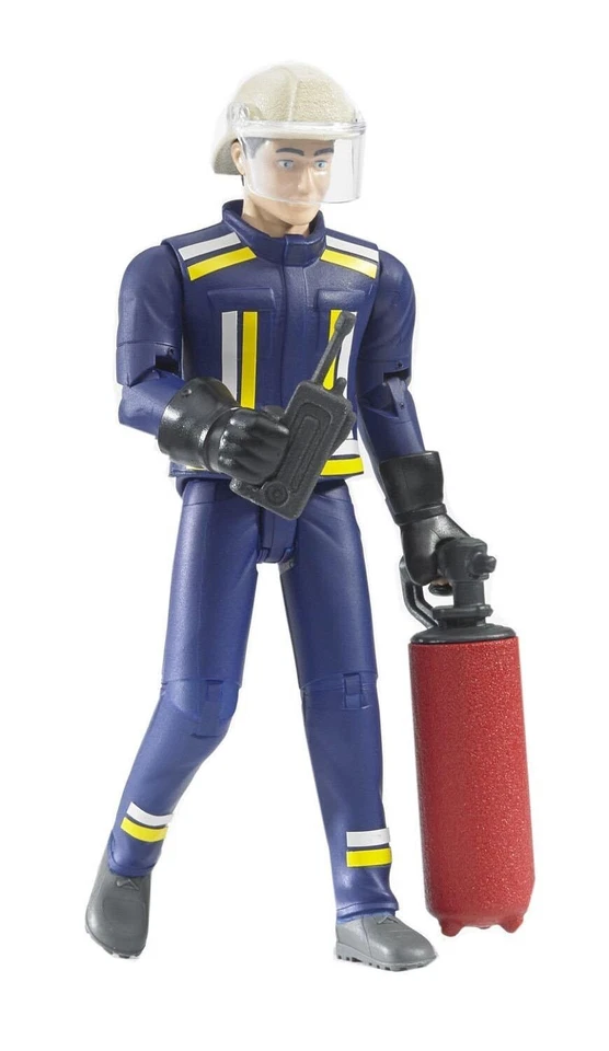 Bruder #60100 Bombero con Accesorios -Nuevo - ¡Sellado de Fábrica! Foto 1 de 1